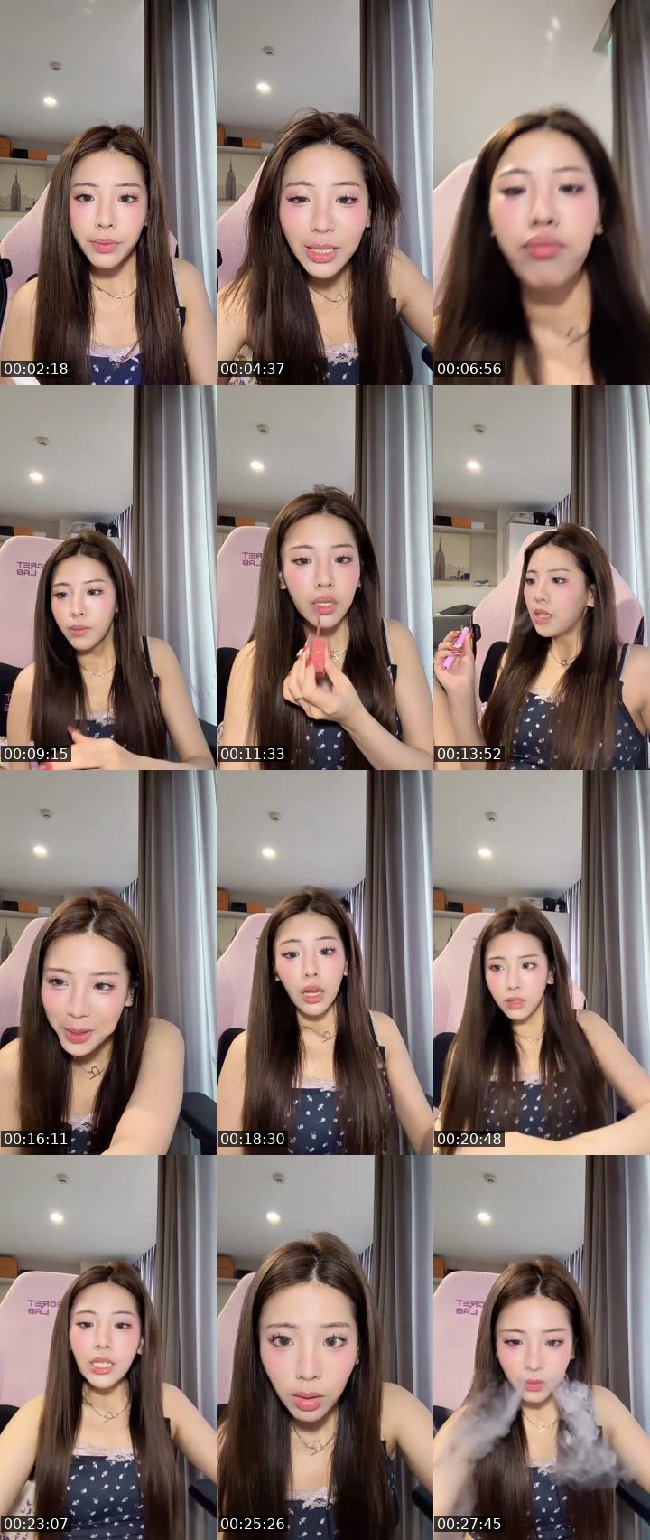 Contact-sheet preview of ᴵᵀ cookie˚✧₊⁎♡🍪's MICO Live recording