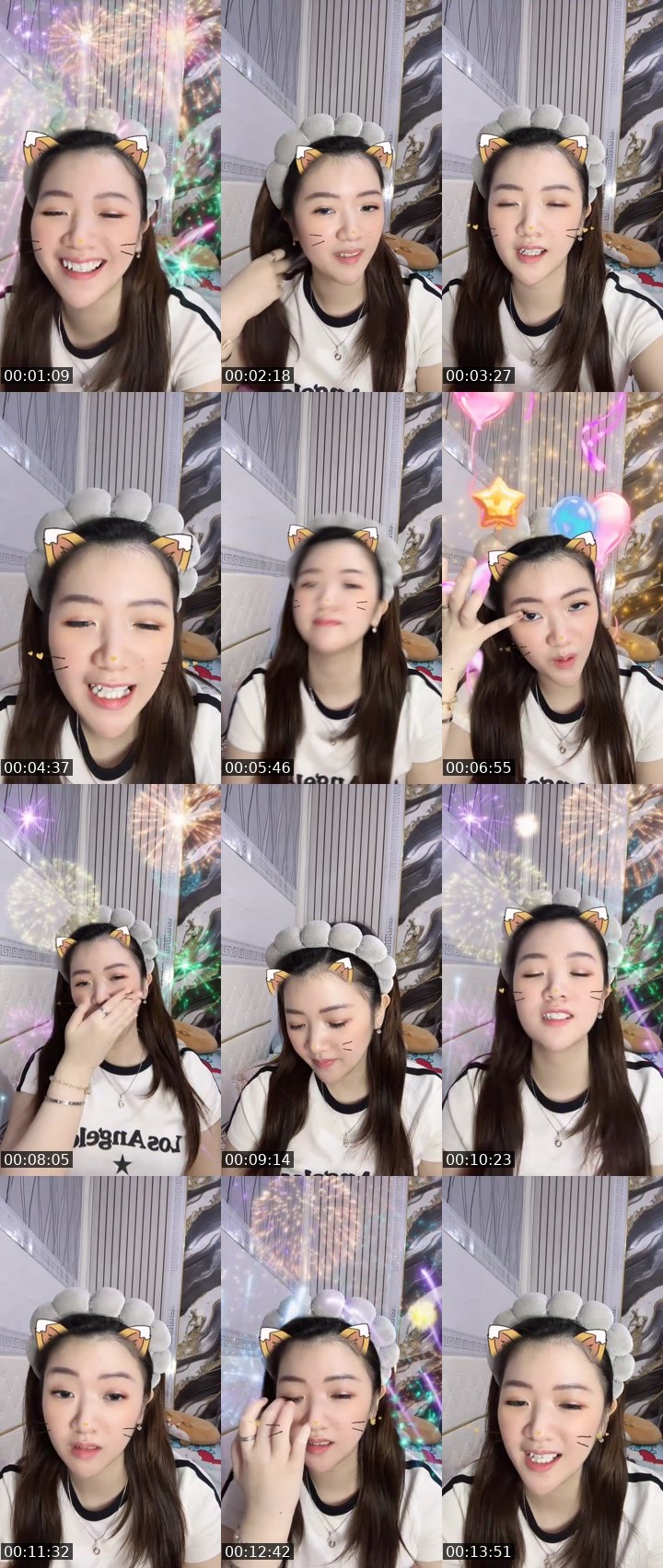Contact-sheet preview of Cheryzz❄️💎ᴱᴸᴵᵀᴱ's MICO Live recording