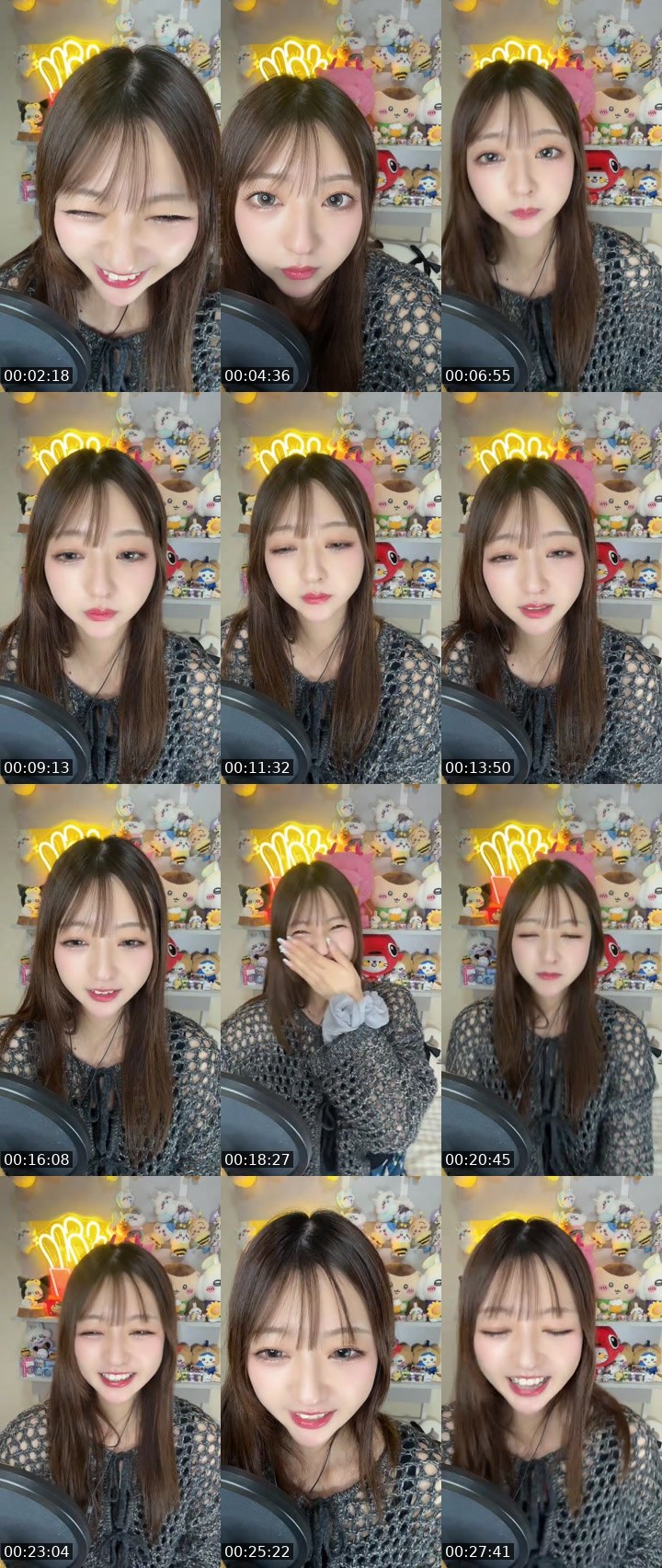 Contact-sheet preview of こまち🍟501's MICO Live recording