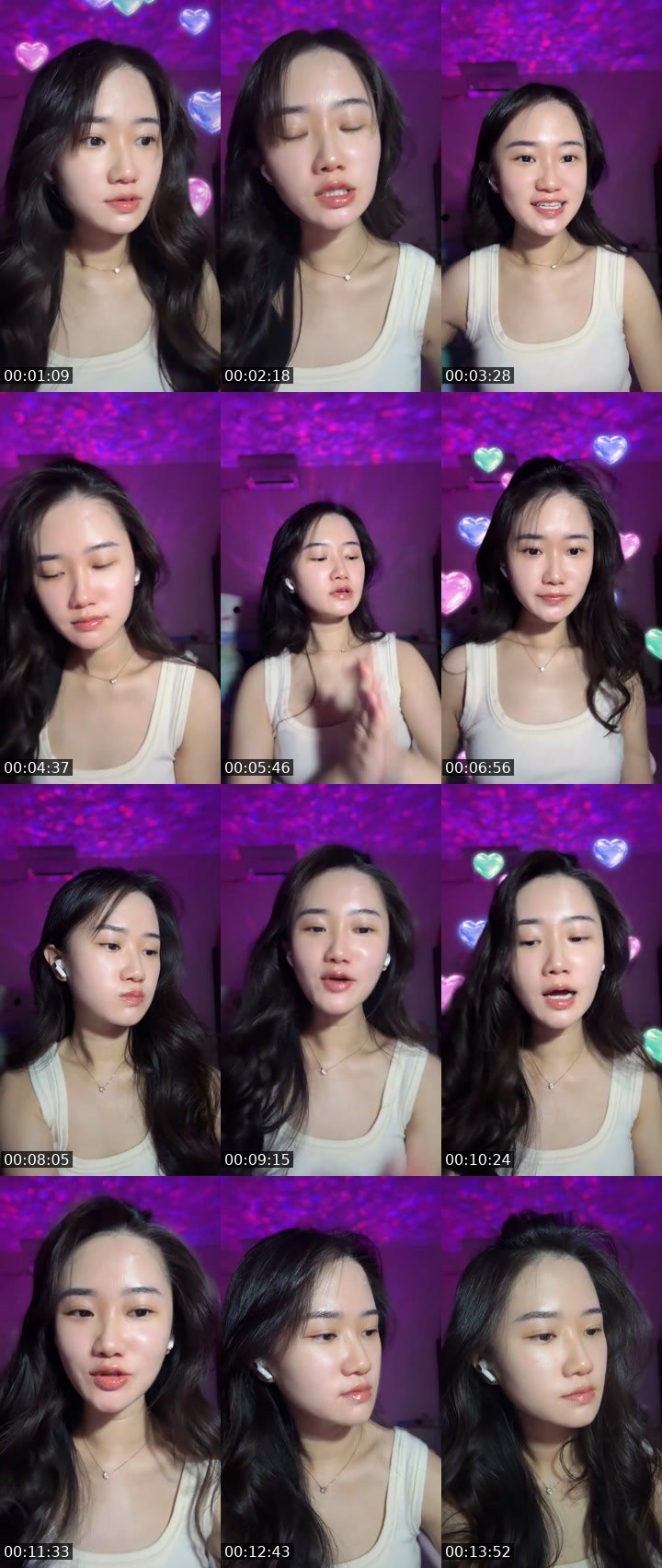 Contact-sheet preview of 🍀 Emily Kim 😈ᴱᴸᴵᵀᴱ's MICO Live recording