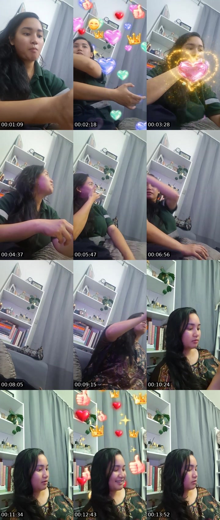 Contact-sheet preview of ♋ ƙɑɣε 🎱ᵂᵃᵛᵉˢ 🌺👾's MICO Live recording