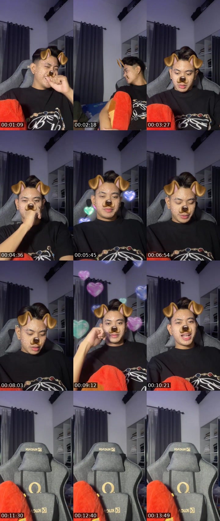 Contact-sheet preview of ᴴᴰapinn♡'s MICO Live recording
