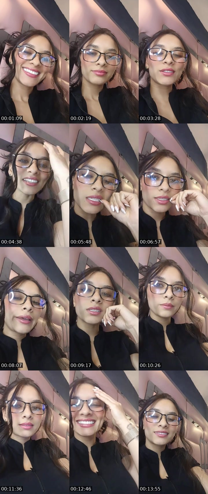 Contact-sheet preview of Tammy's MICO Live recording