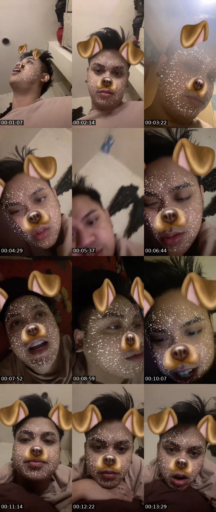 Contact-sheet preview of 🦁ᴄʜᴀɴᴅʜᴏɪᴇᴹᴱᴬᵂˣxᴀv 👁️‍🗨️😈's MICO Live recording