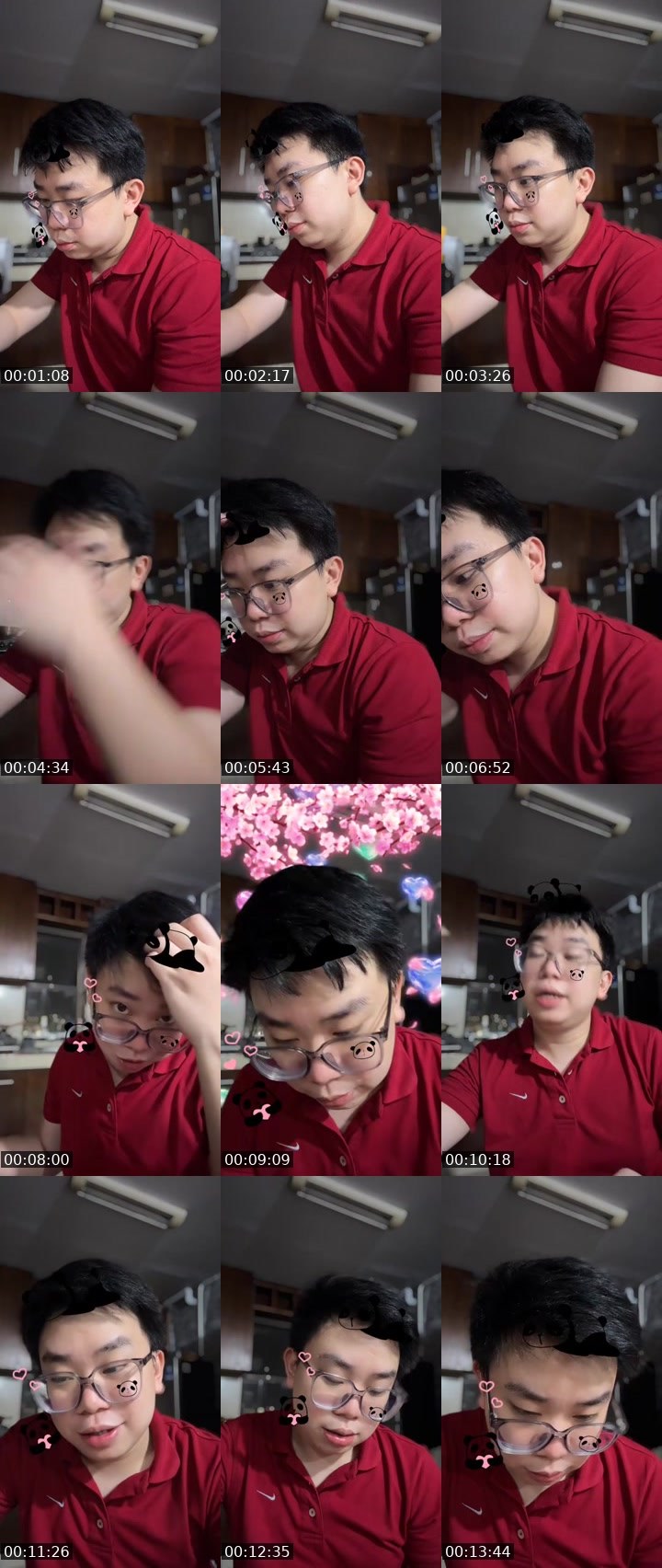 Contact-sheet preview of 🎬Steve🫶🏻's MICO Live recording