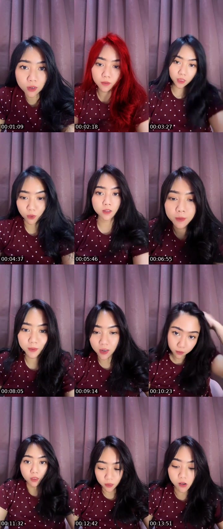 Contact-sheet preview of ⋆𐙚 vanyaaa💋's MICO Live recording