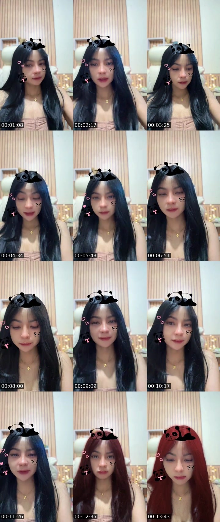 Contact-sheet preview of 💎avriL🍑[T-REX]'s MICO Live recording