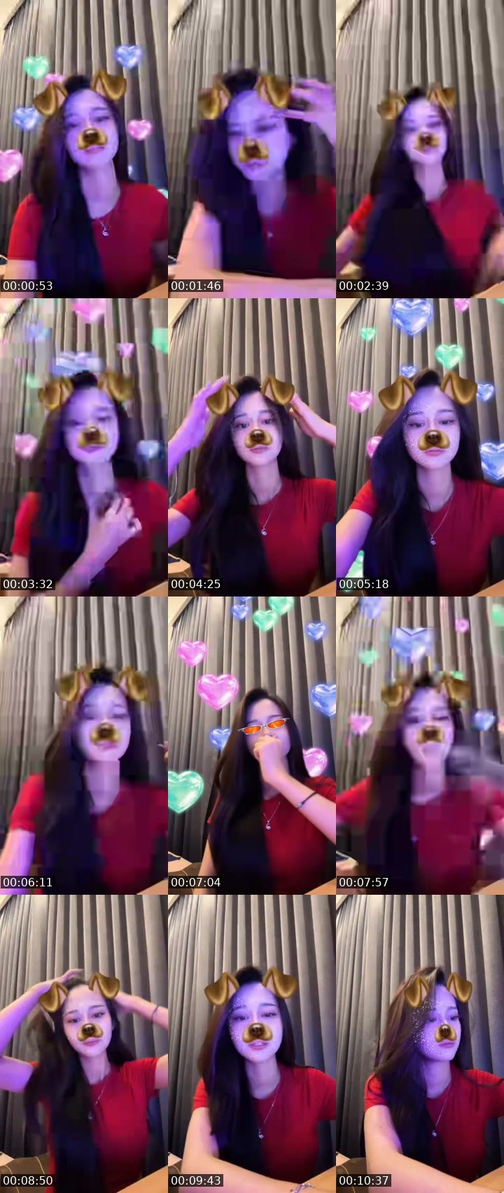 Contact-sheet preview of ᴶᴳᴿSASA's MICO Live recording