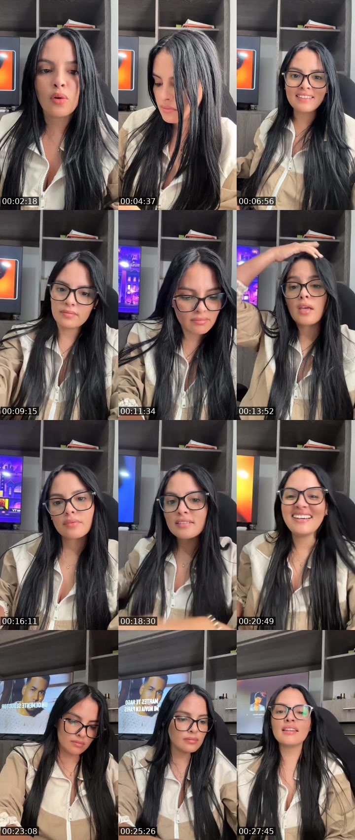 Contact-sheet preview of 🦋 Caro 🇻🇪ᶠ⁵⁰⁴'s MICO Live recording