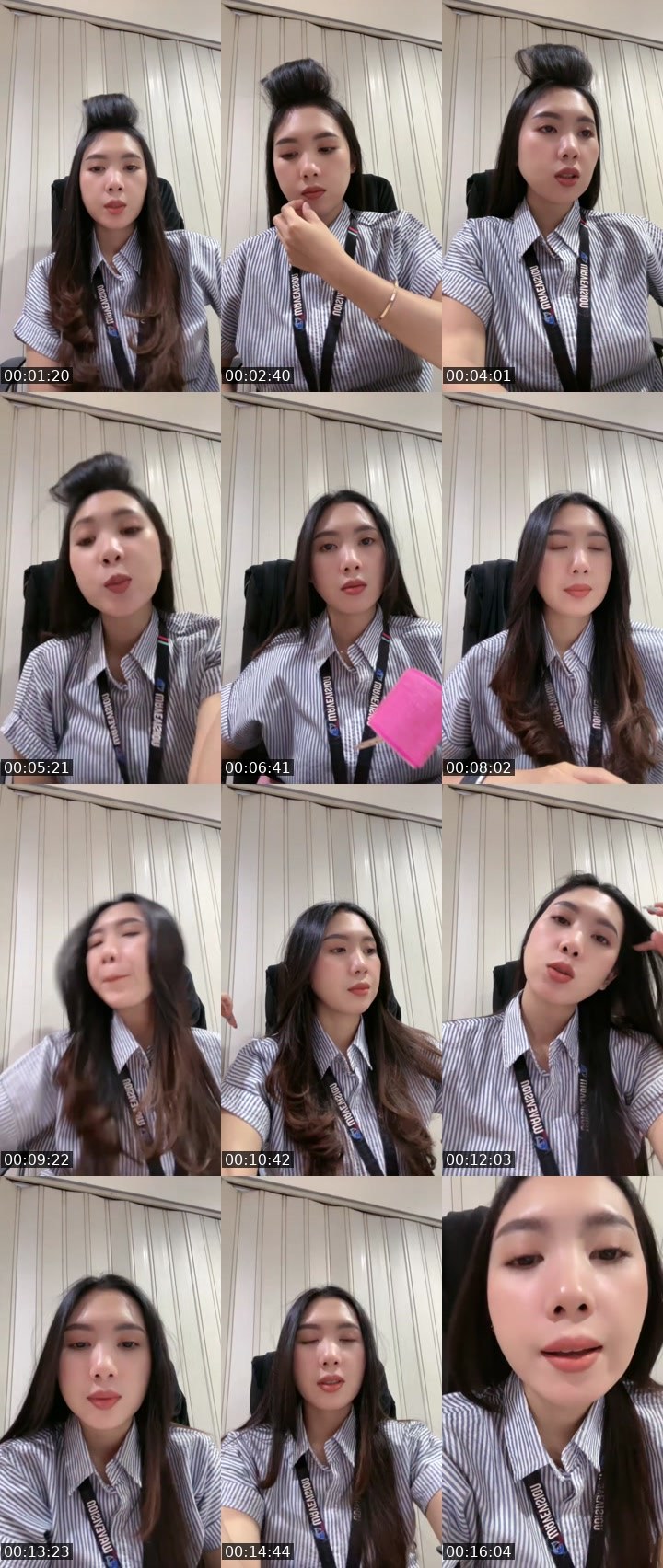 Contact-sheet preview of ᴺᵉʷ Nancy 🍑ᴺᵒᶻᵃ's MICO Live recording