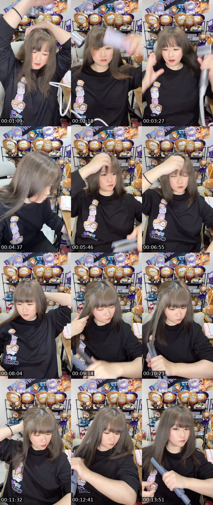 Contact-sheet preview of かすまるうどん🪿🫧's MICO Live recording