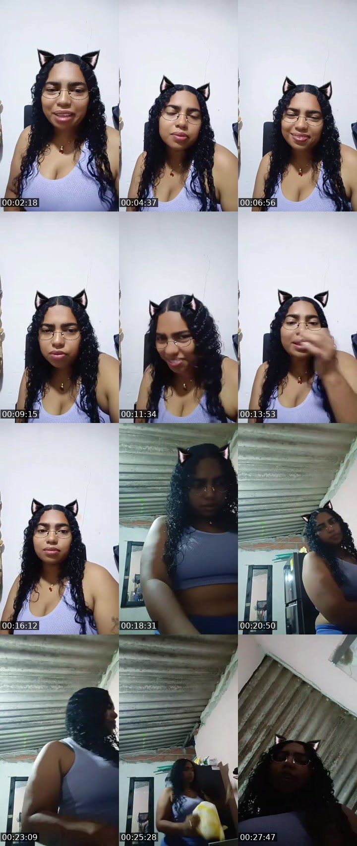 Contact-sheet preview of 𝓢ᴮ🔱🪓🍒🌵Alejandra🍒🌵's MICO Live recording