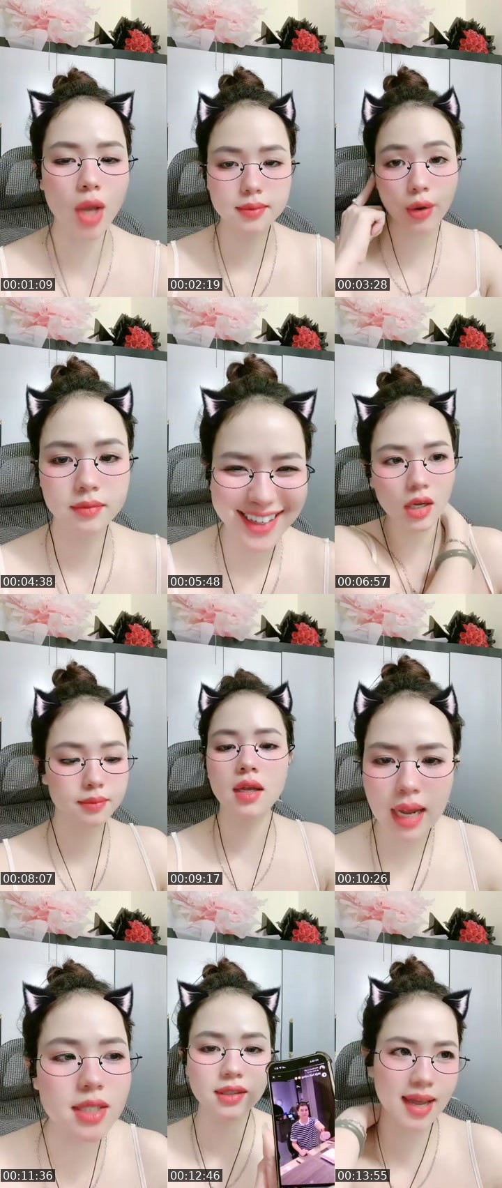 Contact-sheet preview of 🌻 ⓢⓤⓡⓘ 🐶🌈🍀's MICO Live recording
