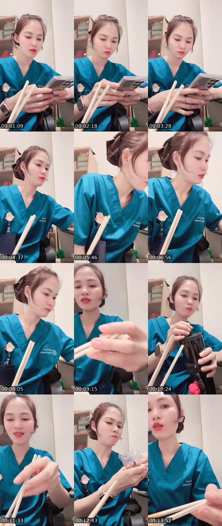 Contact-sheet preview of [🧋] milktea New vj -𝔎𝔥𝔞𝔪's MICO Live recording