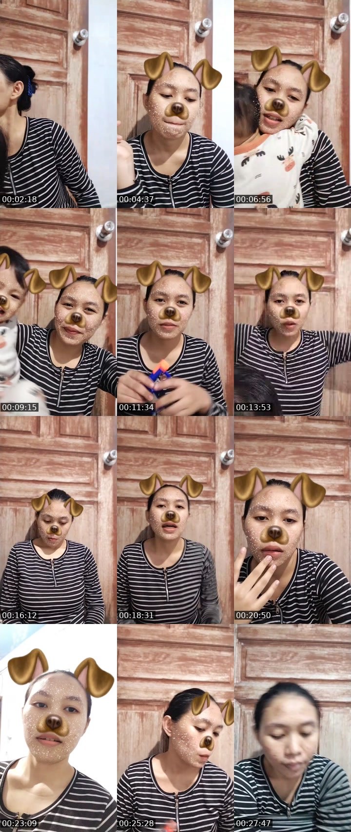 Contact-sheet preview of Lybraᴸᵁᴹᴱ😶‍🌫️'s MICO Live recording