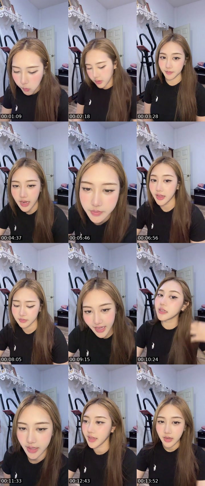 Contact-sheet preview of [🧋] milktea New vj - นว 🐰's MICO Live recording