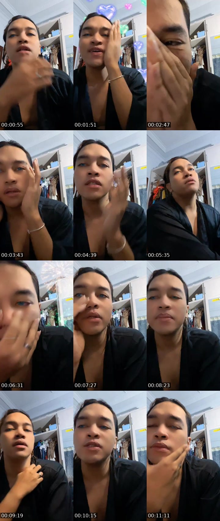 Contact-sheet preview of 👶🏻Fikynikiᴺᵒᶻᵃ🌹✨'s MICO Live recording