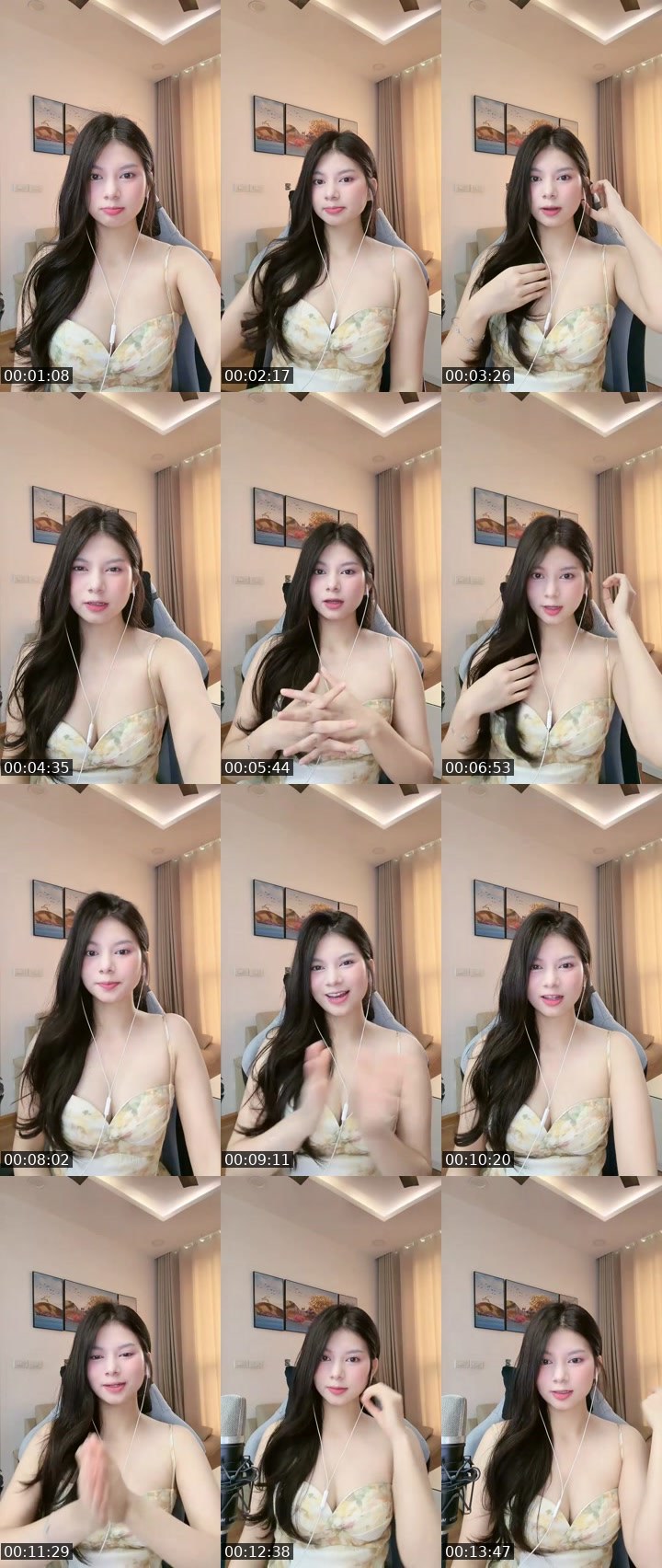 Contact-sheet preview of Mít iu 💕's MICO Live recording