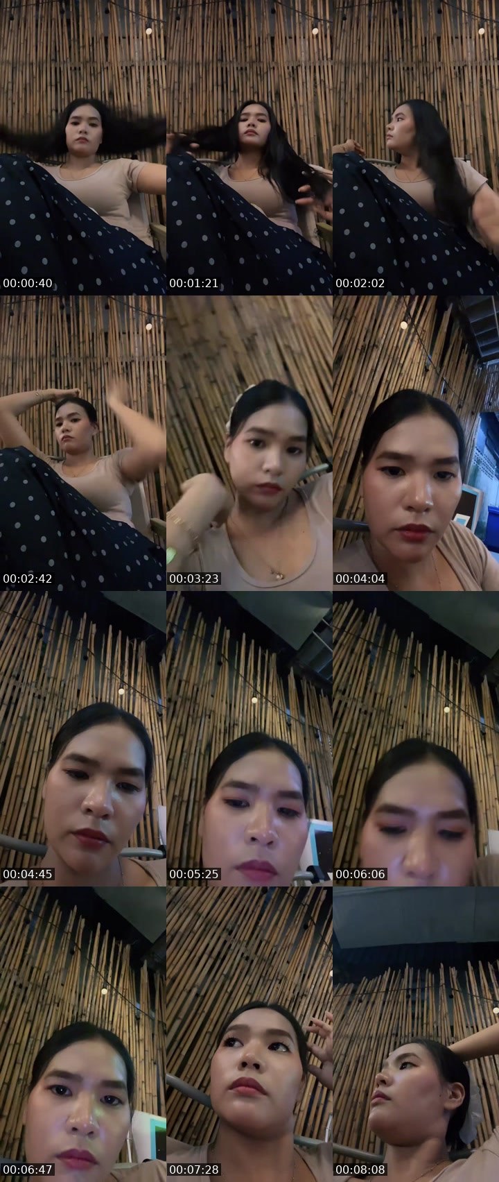 Contact-sheet preview of Aura-New VJ / มิว🥰's MICO Live recording