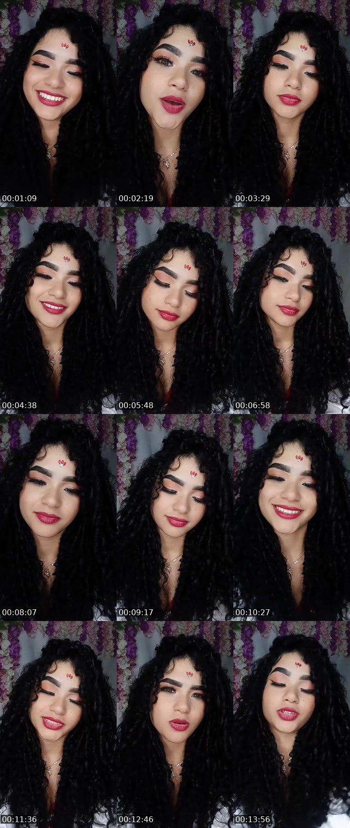 Contact-sheet preview of ⭕𝓜𝓪𝓵𝓮𝓳𝓪🦋's MICO Live recording
