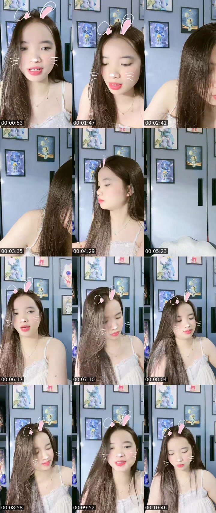 Contact-sheet preview of Đinh Thị Huệ's MICO Live recording