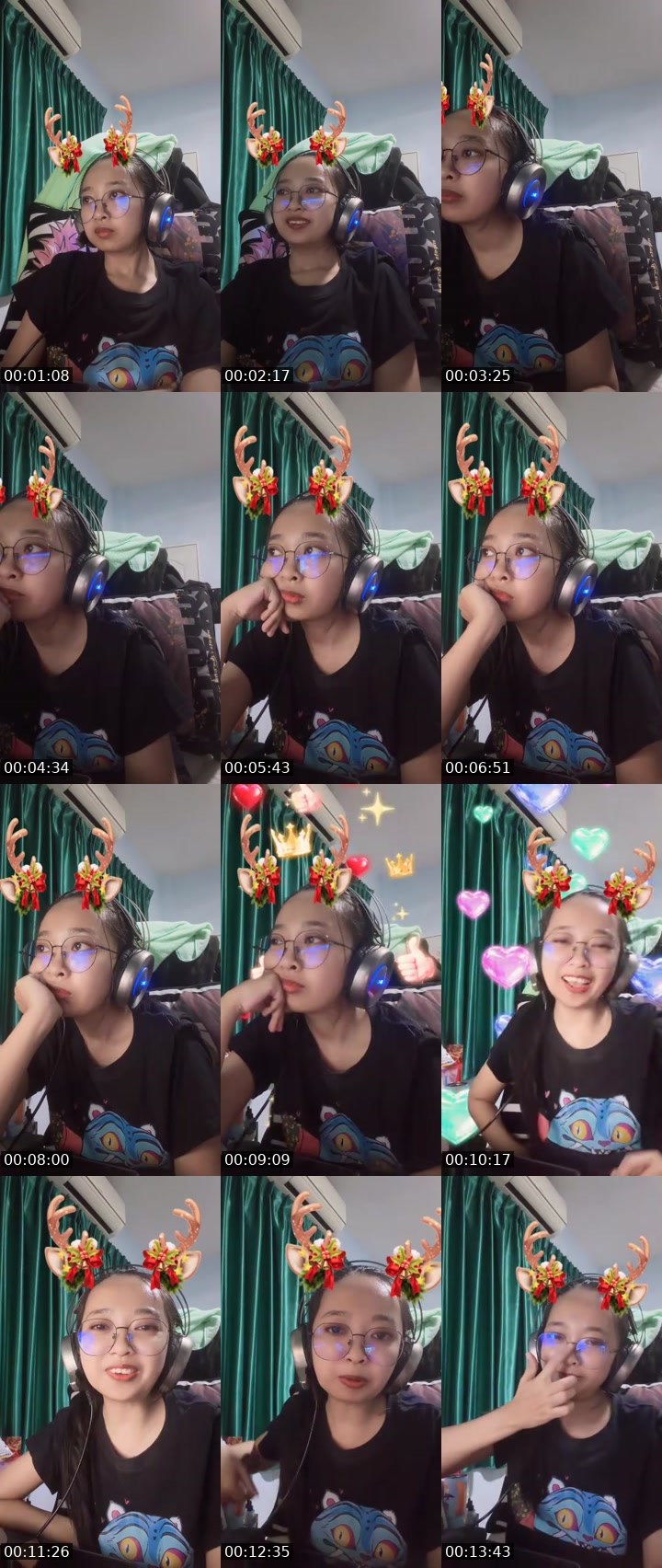 Contact-sheet preview of (🦉) New vj June's MICO Live recording