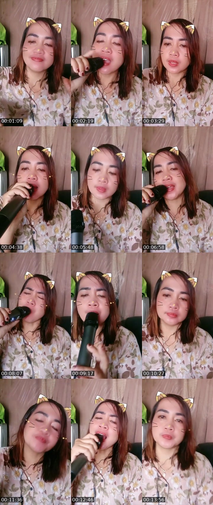 Contact-sheet preview of 💎ᶻᴿBiancka pk 20 ,20.00.2015's MICO Live recording
