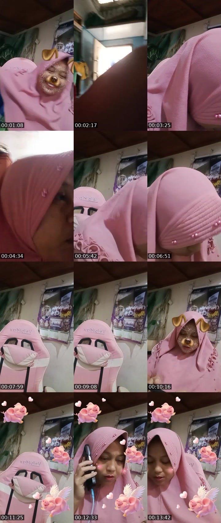 Contact-sheet preview of Cici anggunʰᵃᵇᵒ ˢᵖᵃʷ's MICO Live recording