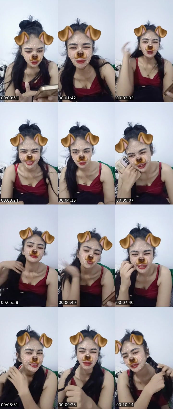 Contact-sheet preview of ᴸᵐ Queen_Angel's MICO Live recording