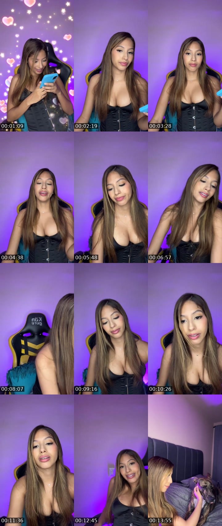 Contact-sheet preview of AndreaVM🦁's MICO Live recording
