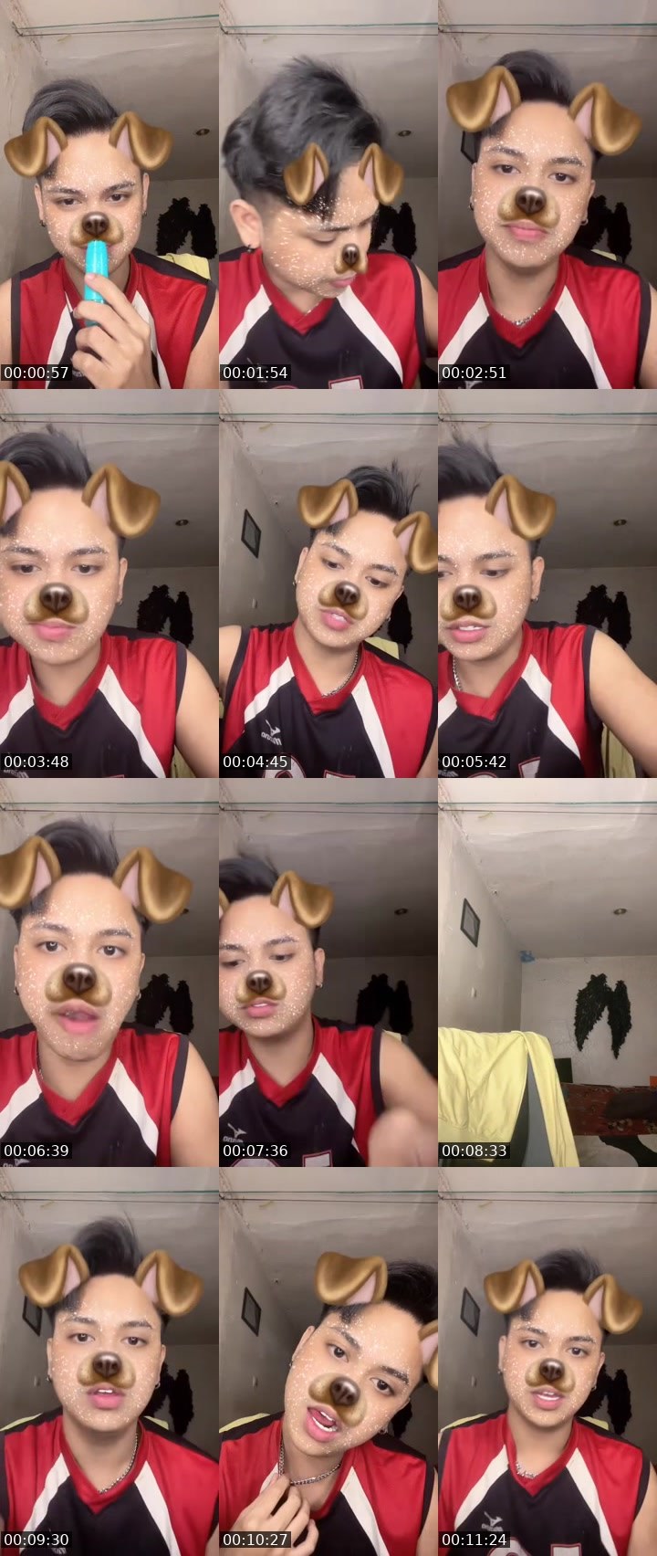 Contact-sheet preview of 🐯ᴄʜᴀɴᴅʜᴏɪᴇᴹᴱᴬᵂ  👁️‍🗨️ 😈 💦's MICO Live recording