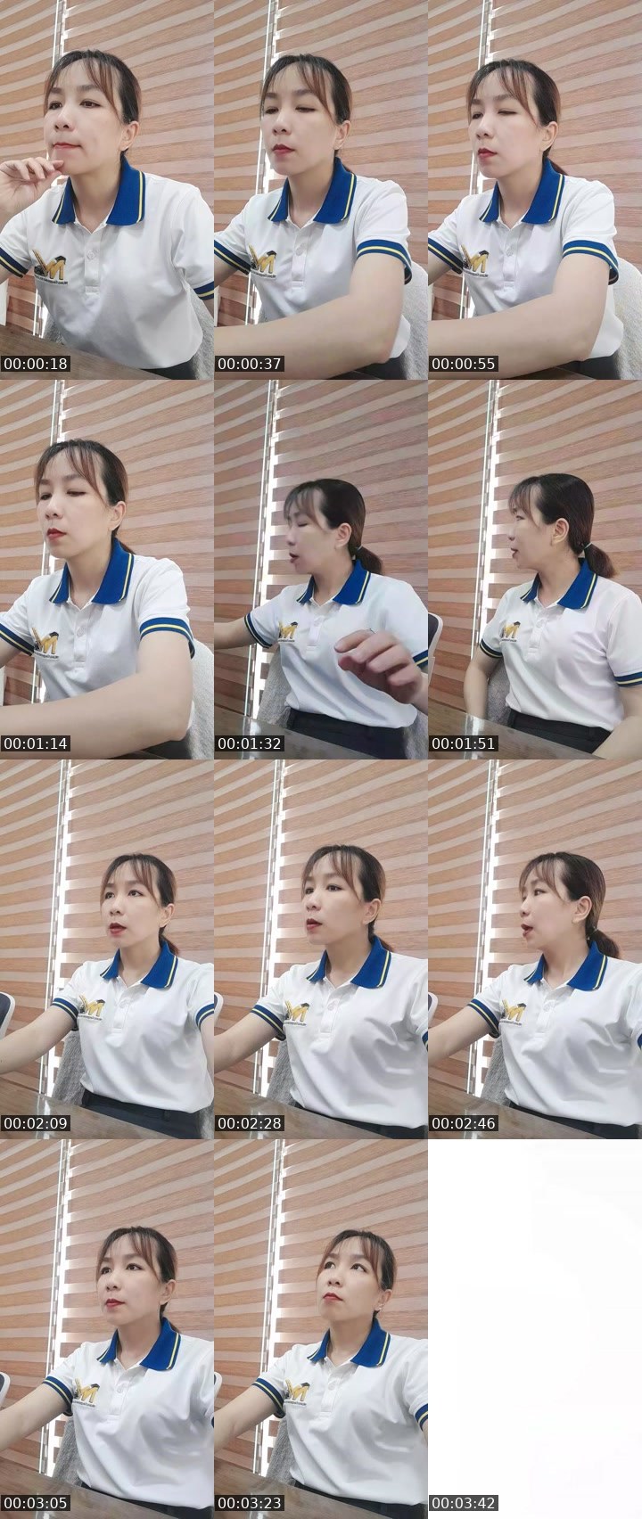 Contact-sheet preview of Mộc Miên's MICO Live recording