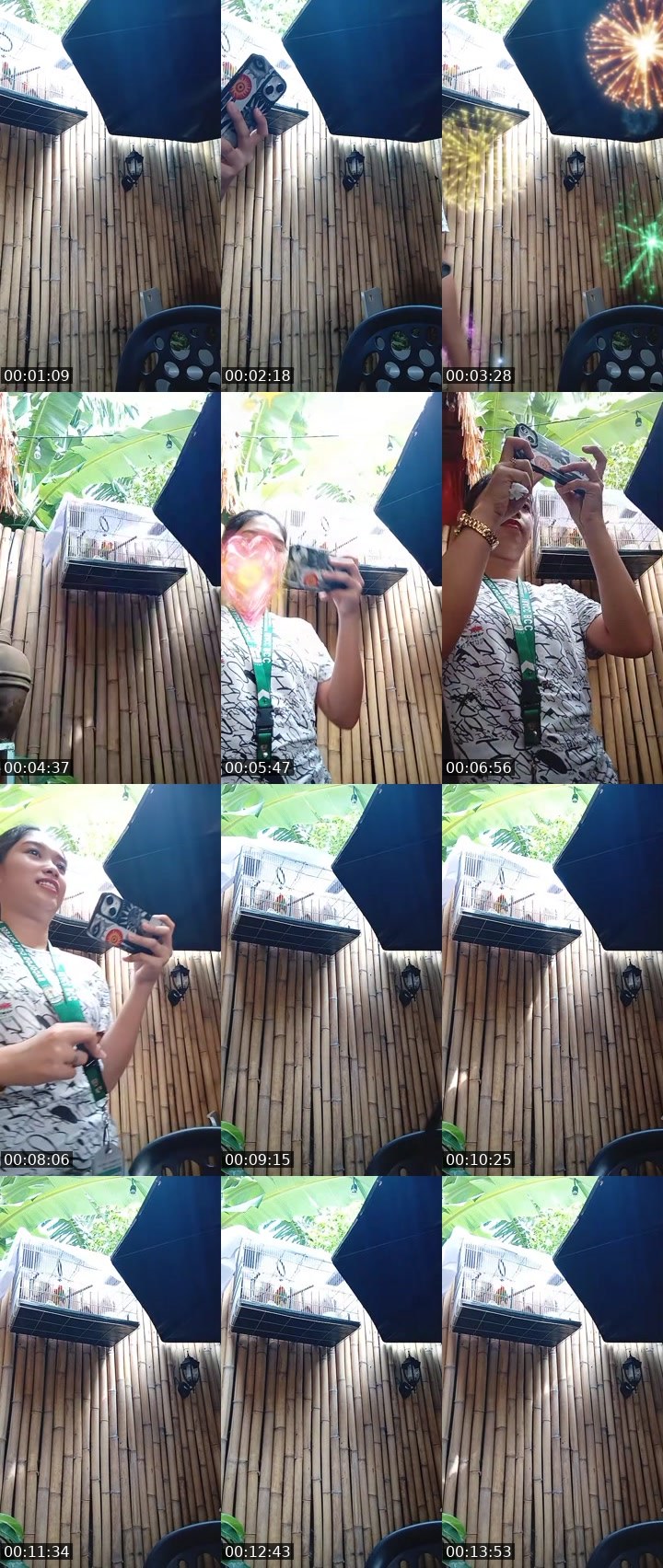 Contact-sheet preview of ♋Angela♕ͧᵏ🎱ᵂᵃᵛᵉˢ's MICO Live recording