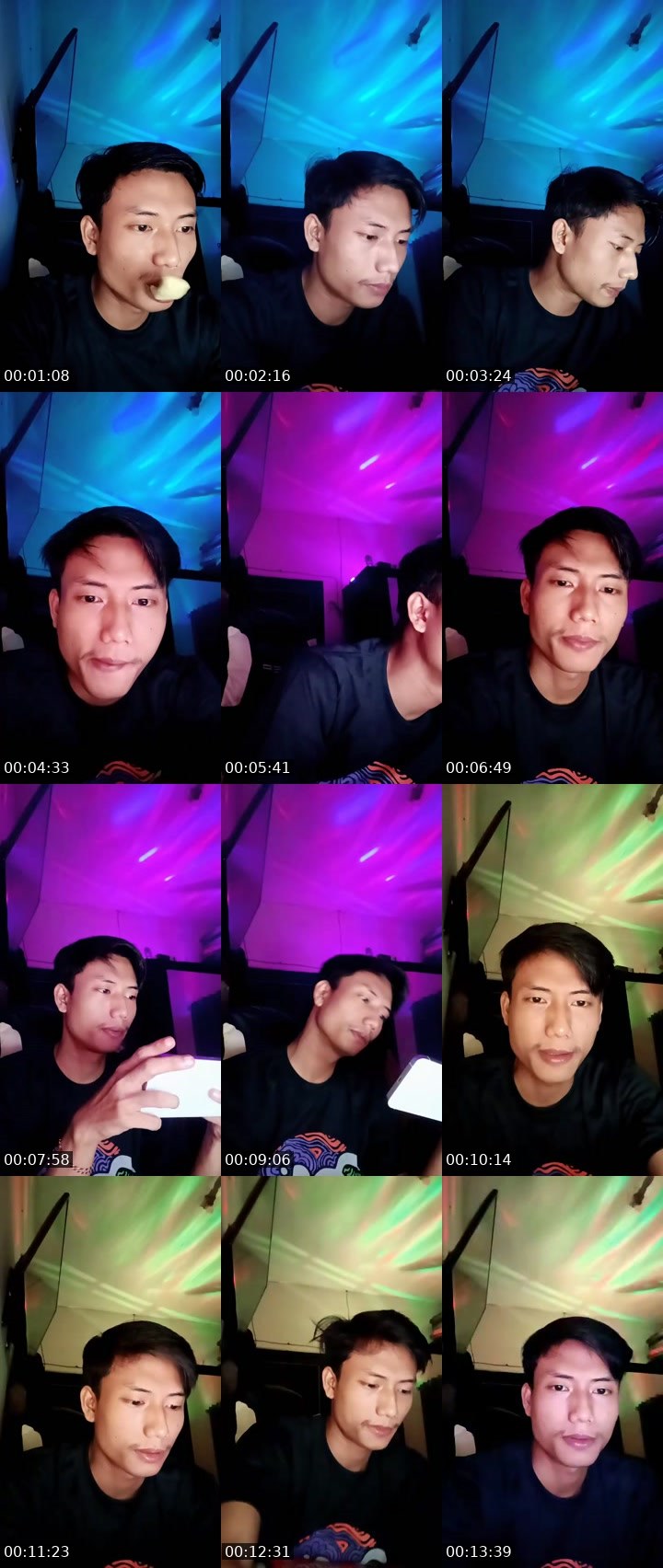 Contact-sheet preview of ᴰᵃʸ💎Jӳ🍀's MICO Live recording