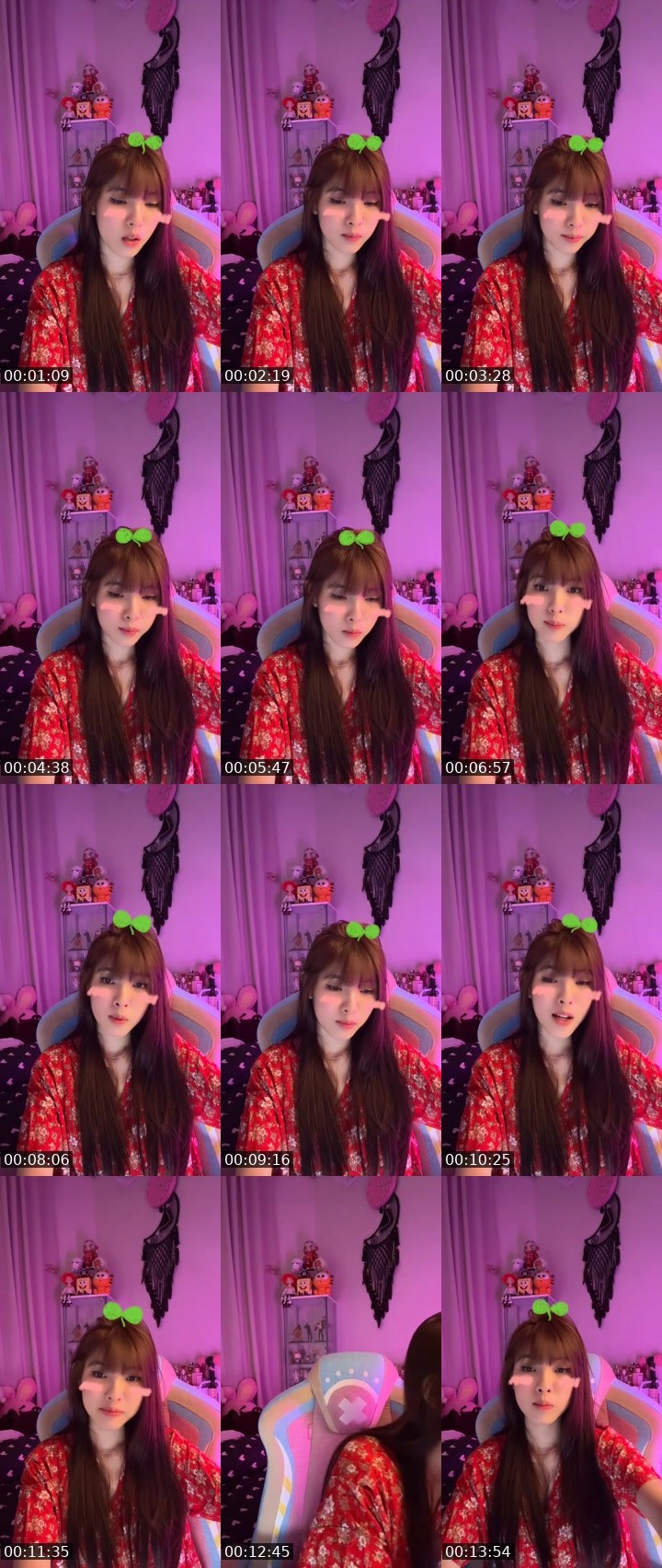 Contact-sheet preview of ᴮᵃˢˢSawako's MICO Live recording
