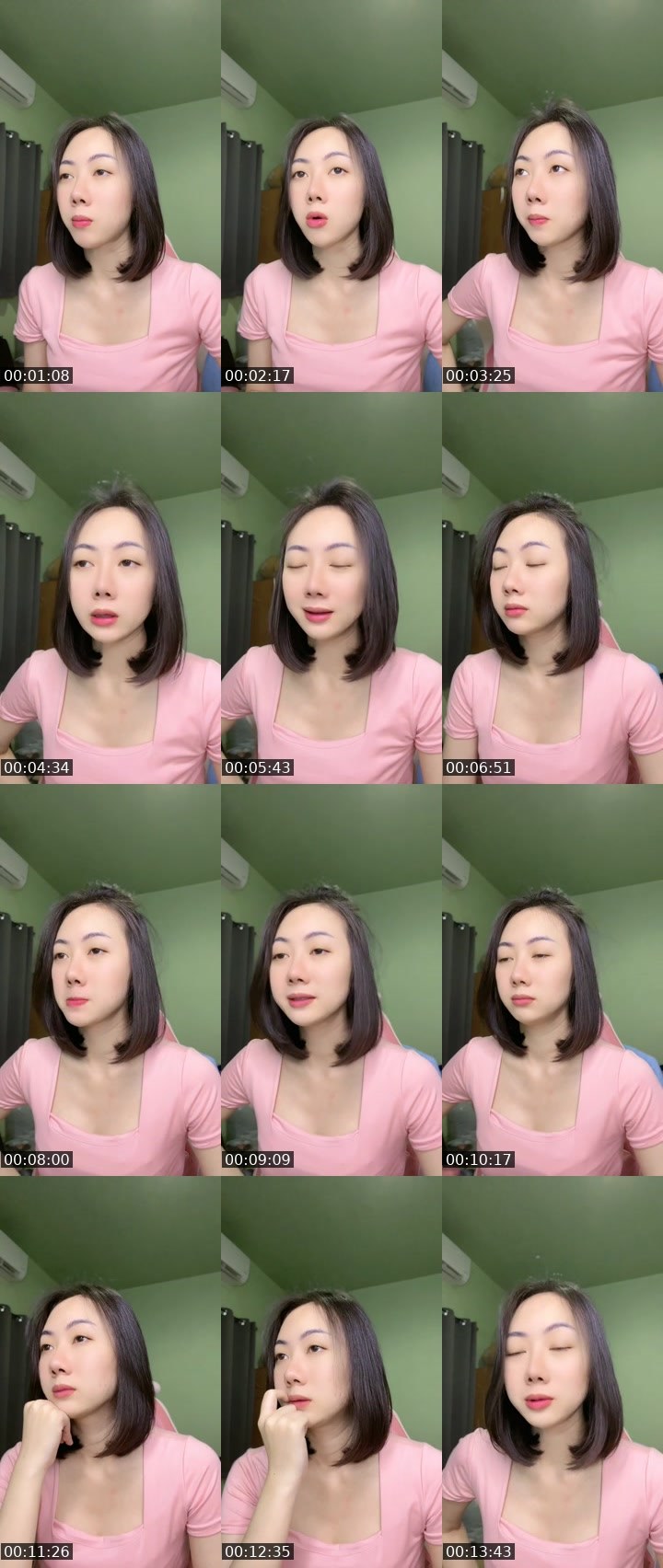 Contact-sheet preview of [🧋] milktea New vj - AMM Mi's MICO Live recording