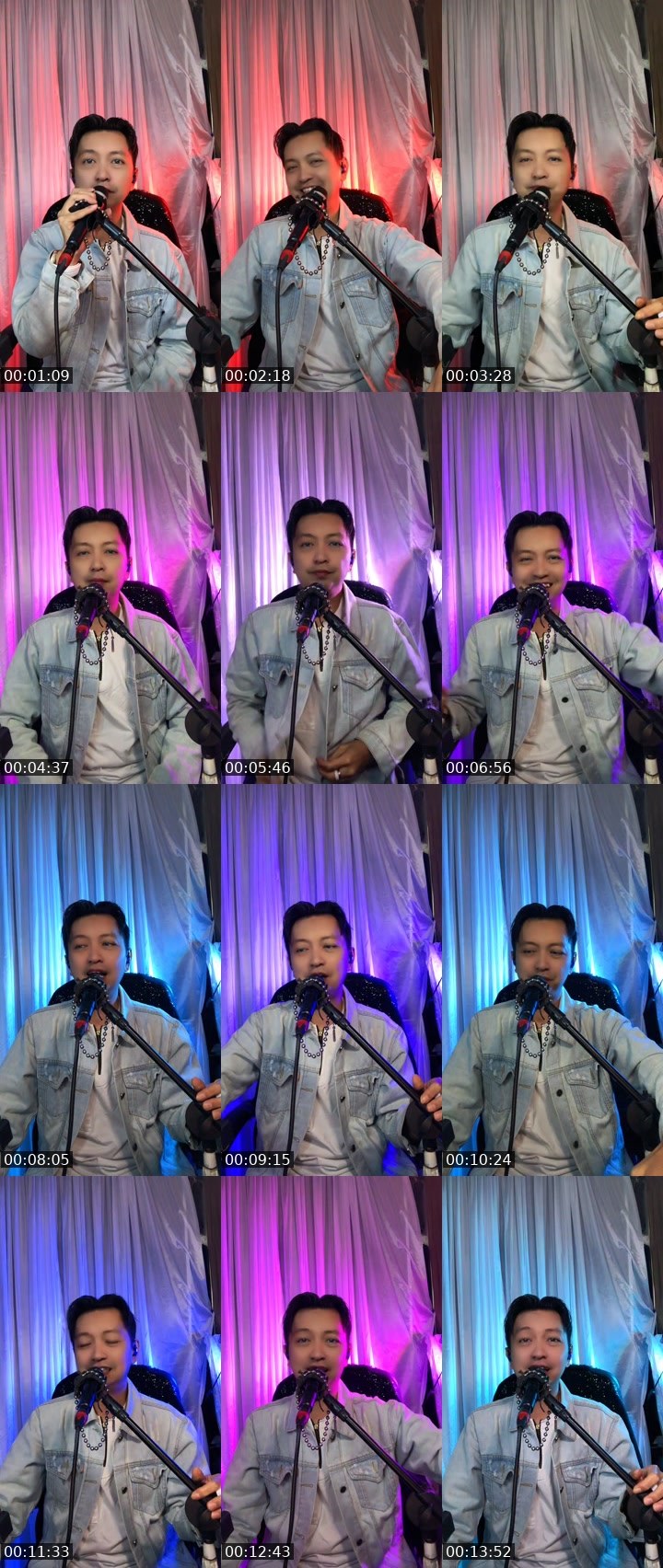 Contact-sheet preview of SINYO AFIS FIODA's MICO Live recording