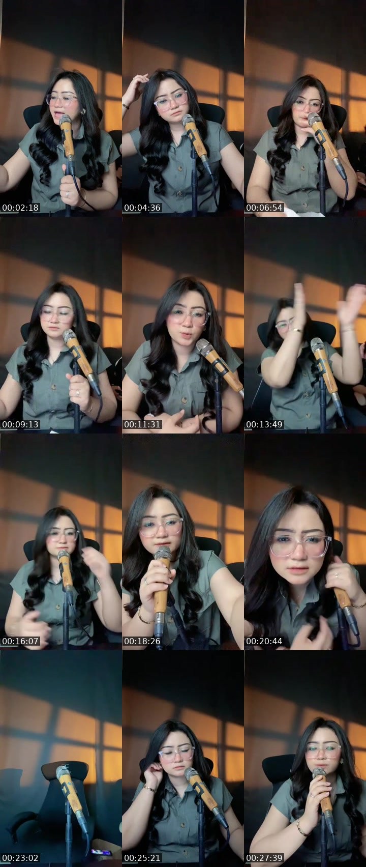 Contact-sheet preview of ᴶᴹ🧊Dipa 🦁's MICO Live recording
