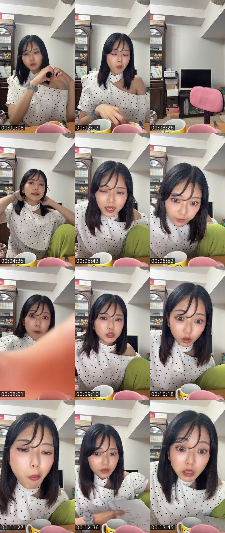 Contact-sheet preview of すみれ🐱🌻's MICO Live recording