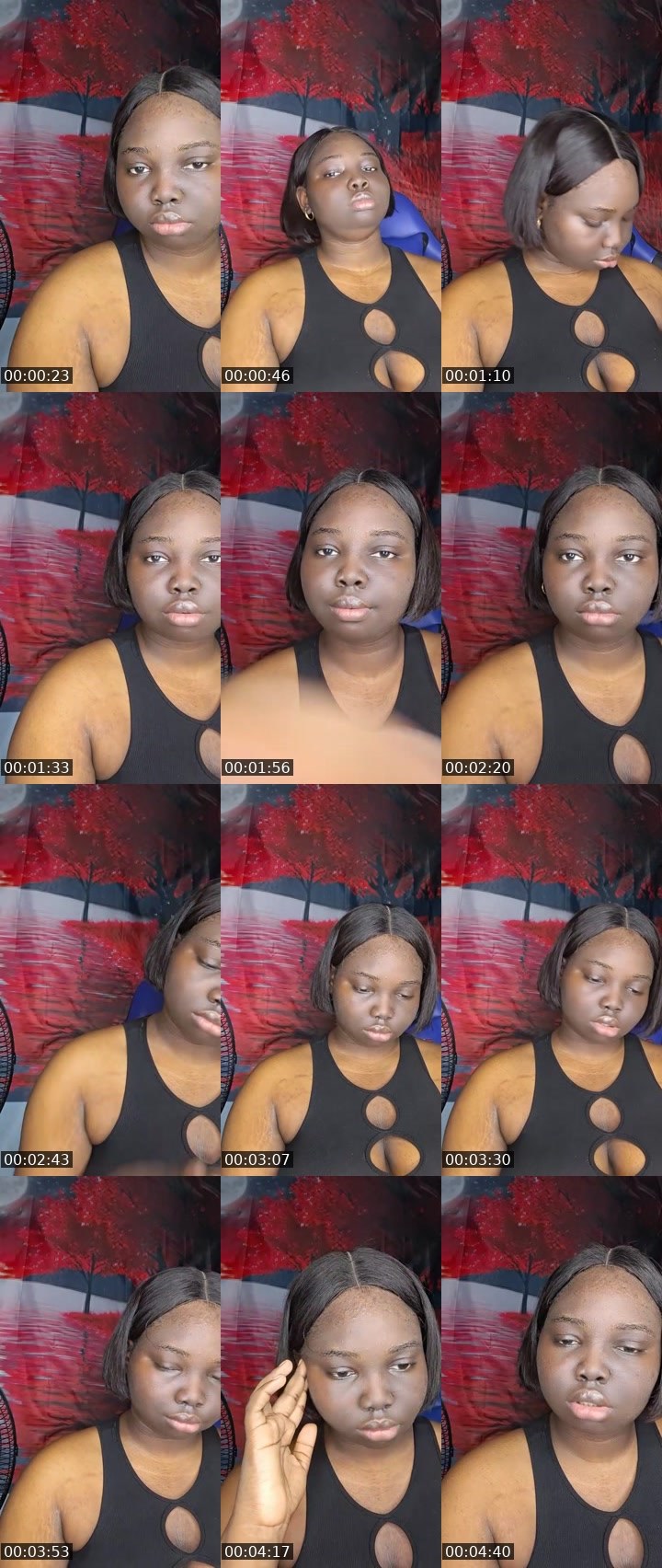 Contact-sheet preview of ❤🐽𝐓𝐑𝐈🅒𝐈𝐀🍫🫦🥷🏾🛠's MICO Live recording