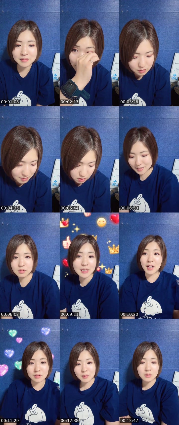 Contact-sheet preview of にっちー🐹🫧's MICO Live recording