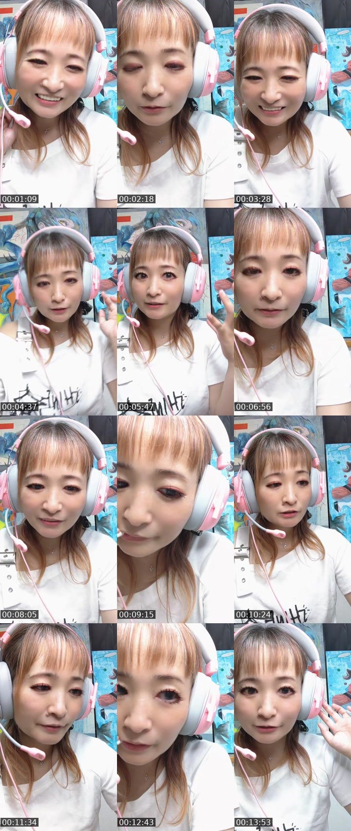 Contact-sheet preview of 花🌸🐝's MICO Live recording