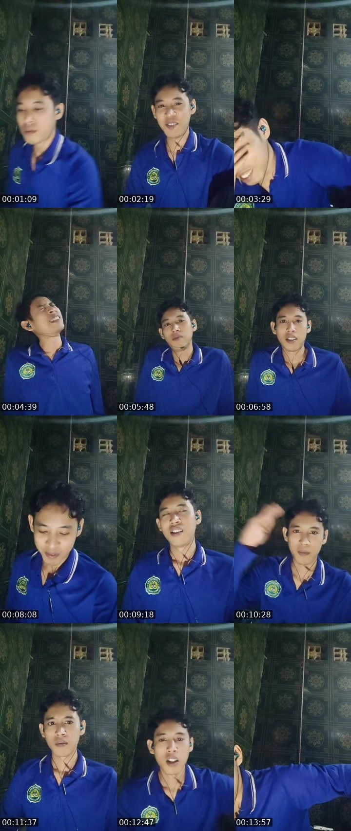 Contact-sheet preview of Ayatᶜᵃᵐ's MICO Live recording
