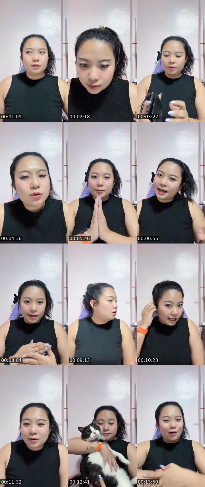 Contact-sheet preview of 👑 ✨🐰 Fiona - New VJ | Audi's MICO Live recording
