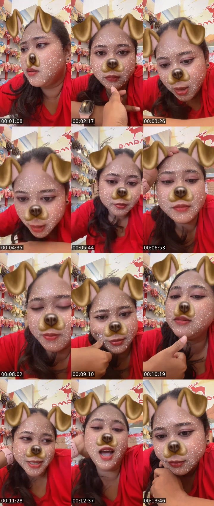 Contact-sheet preview of ᴰᵃʸ💎TuuSerryˢᵏ⁉️'s MICO Live recording