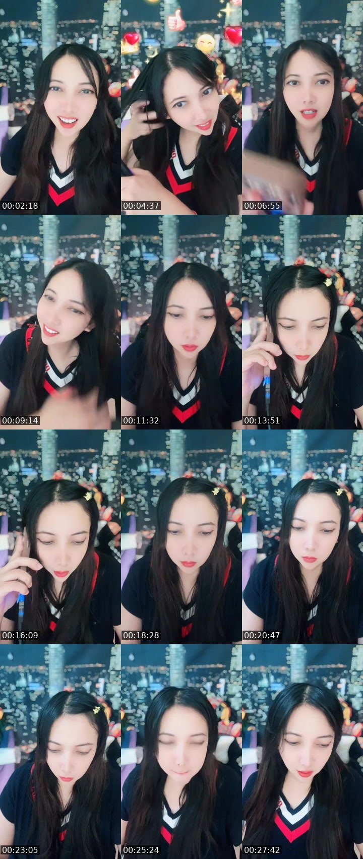 Contact-sheet preview of new vj 🔥sly ALIizZ🔥's MICO Live recording