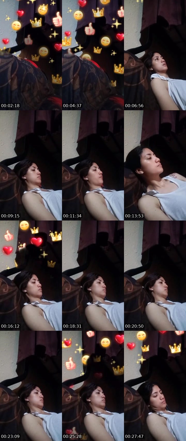 Contact-sheet preview of 🦋♌️ℙ𝕒𝕕𝕒𝕓𝕒⁶⁹☪️MHA7741's MICO Live recording