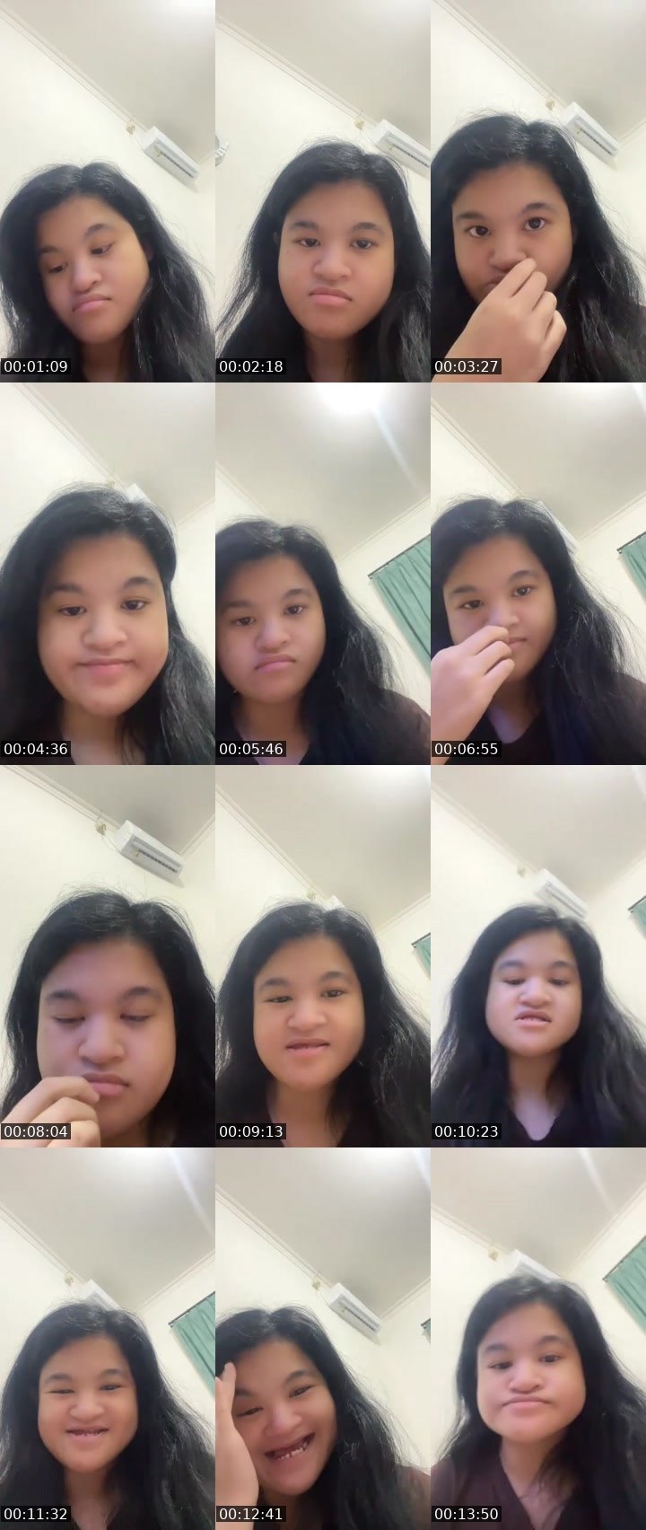 Contact-sheet preview of Nabila Jasmine ᶜᵃᵐ's MICO Live recording