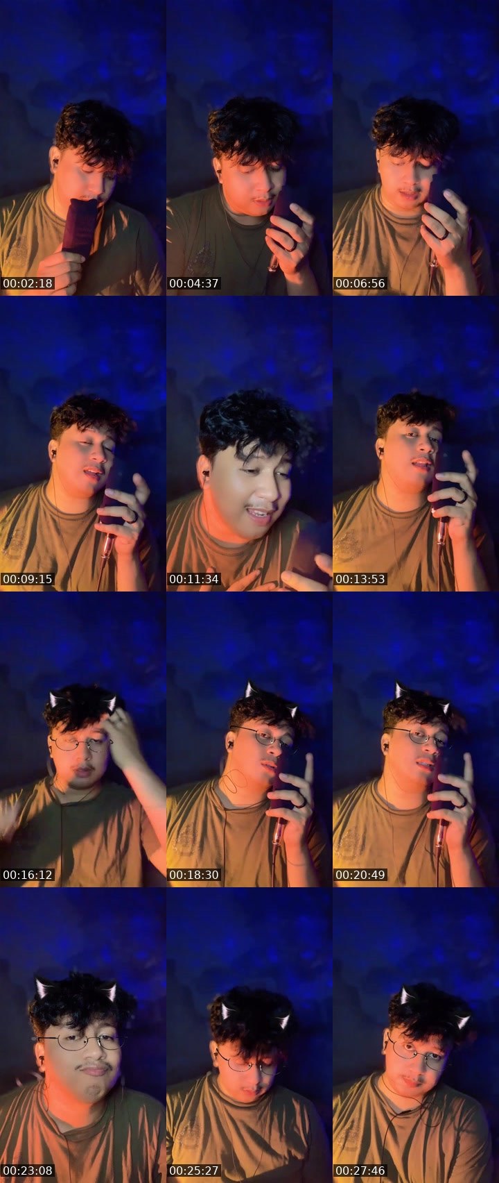 Contact-sheet preview of ⚡Amongᴷᵃʳᵐᵃ🎙️ˢᶜ's MICO Live recording