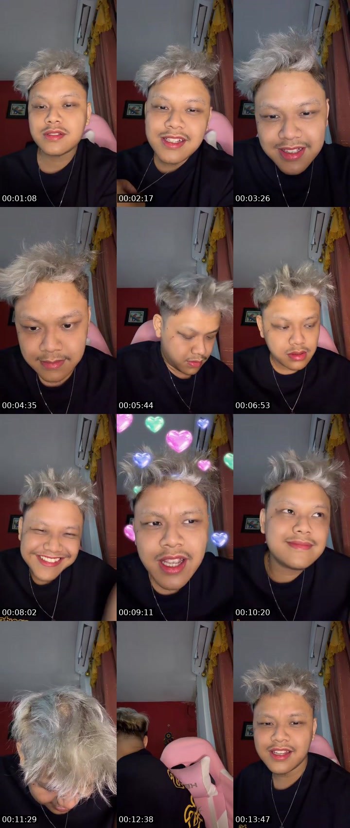 Contact-sheet preview of ˢᴸJustin's MICO Live recording